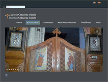 Tablet Screenshot of bisericaortodoxagetafe.org